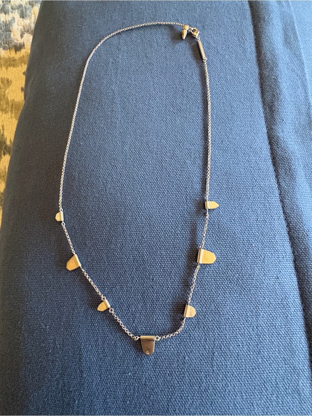 Kendra Scott, Accented Silver Chain Necklace